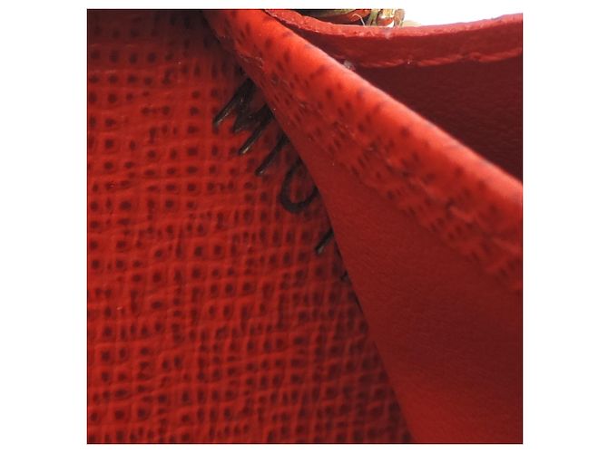 Cartera Zippy Louis Vuitton Castaño - vista 8