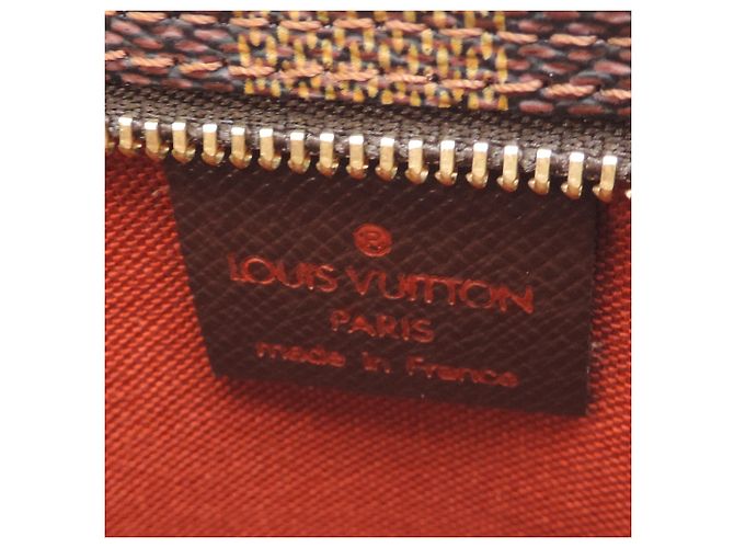Louis Vuitton Trouse Makeup Pouch Castaño - vista 7