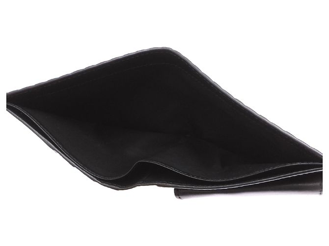 Cartera bi-fold Gucci de piel negra Negro - vista 7