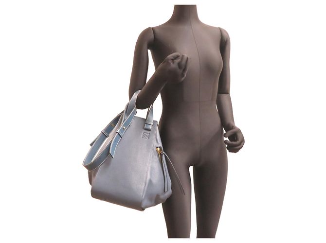 Bolso Loewe Hammock Medium para mujer Azul - vista 8