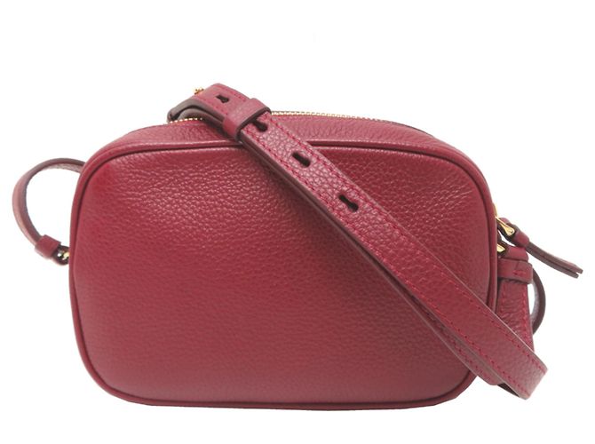 Borsa a tracolla in pelle rossa da donna Salvatore Ferragamo Rosso - vista 2
