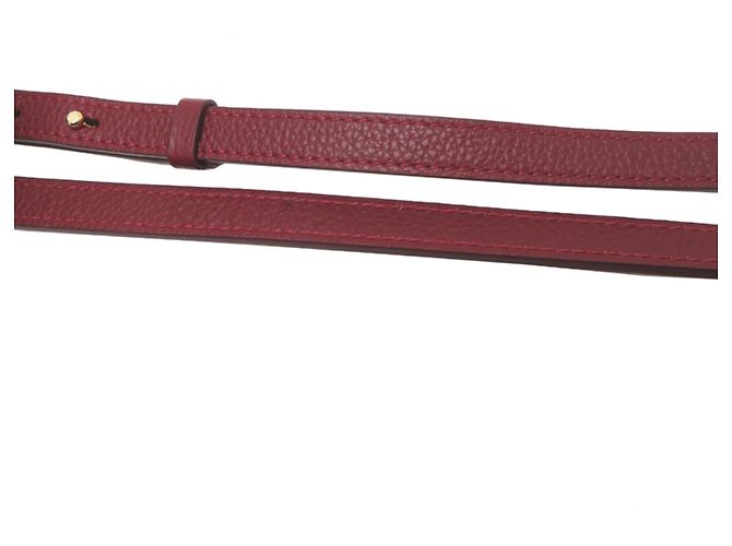 Borsa a tracolla in pelle rossa da donna Salvatore Ferragamo Rosso - vista 5