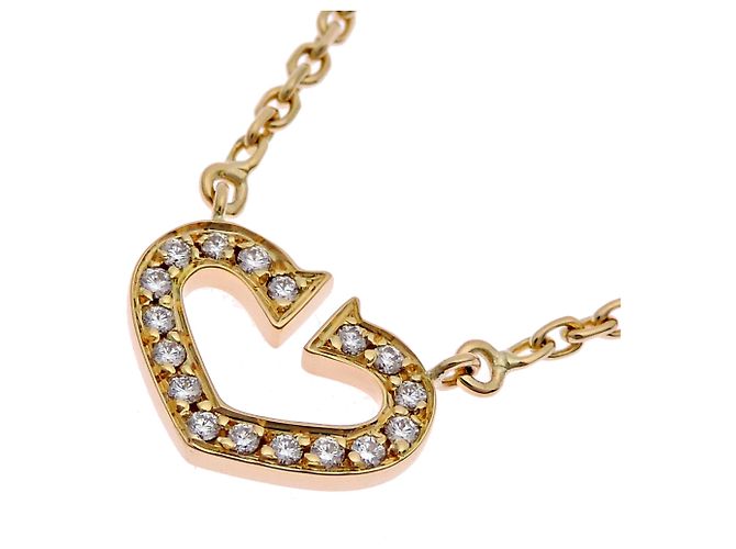 Collana da donna Cartier C de Heart Diamanti - vista 2