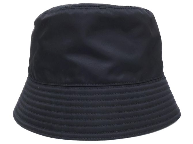 Cappello bucket Prada 2022 in nylon nero - vista 2
