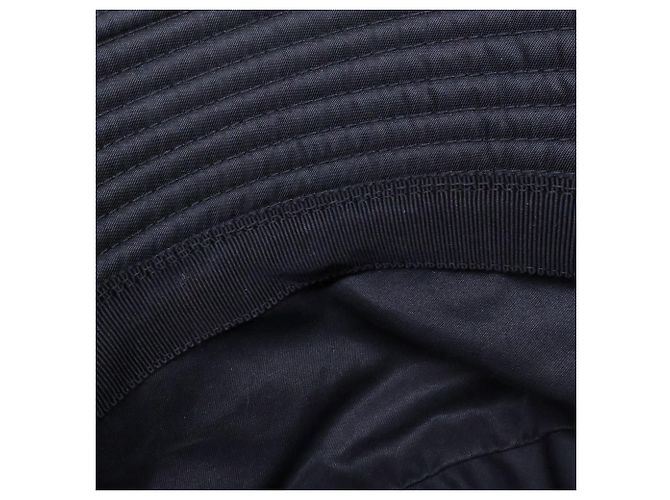 Cappello bucket Prada 2022 in nylon nero - vista 9