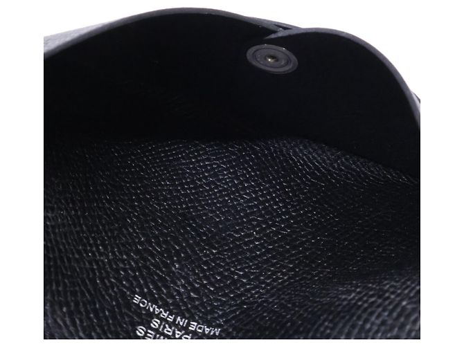 Hermès Hermes Calvi Epsom Card Case Black - view 8