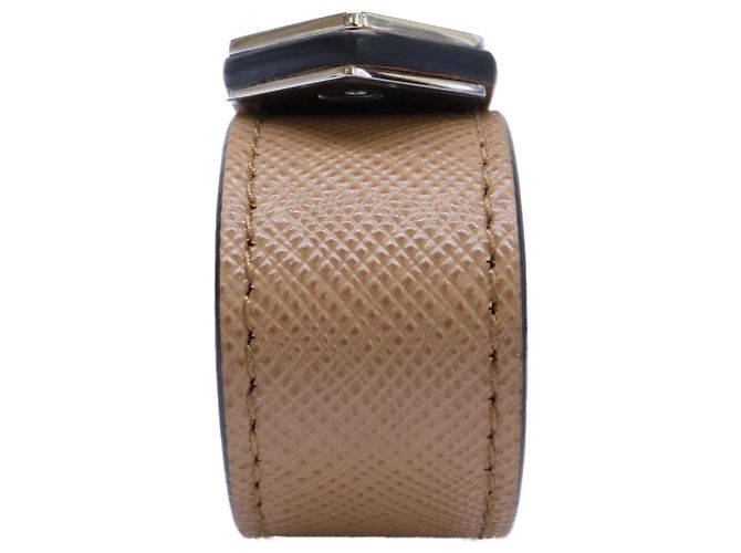Prada Saffiano Leather Keyring - view 3
