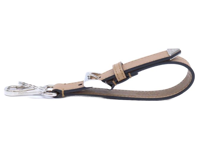 Prada Saffiano Leather Keyring - view 4