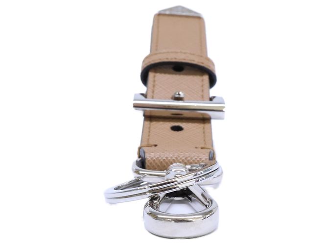 Prada Saffiano Leather Keyring - view 5