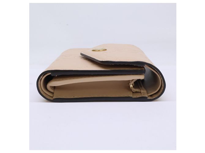 Gucci Light Beige Tri-fold Geldbörse - Ansicht 2