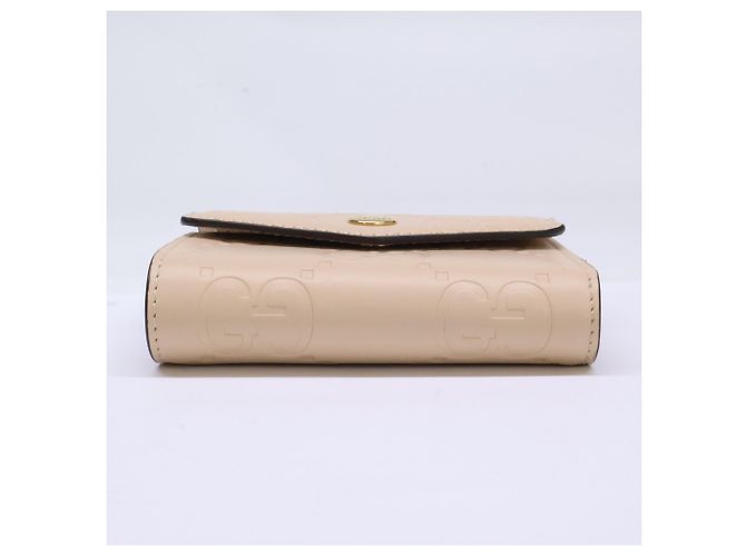 Gucci Light Beige Tri-fold Geldbörse - Ansicht 3