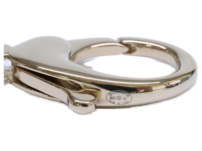 Charm per borsa Chanel placcato oro bianco - vista 7