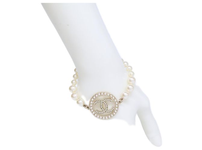 CHANEL C18V Coco Mark Perlenarmband - Ansicht 8