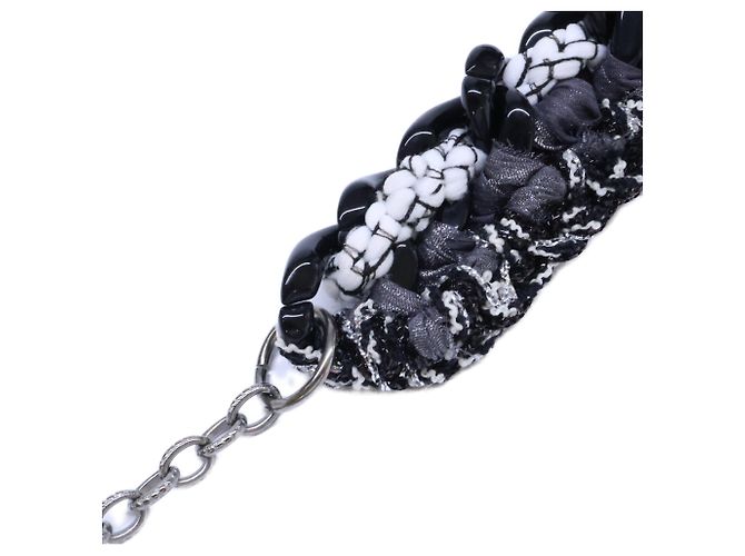 Cinturón Chanel de cadena mixta negra Negro - vista 4