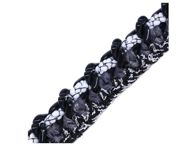 Cinturón Chanel de cadena mixta negra Negro - vista 5
