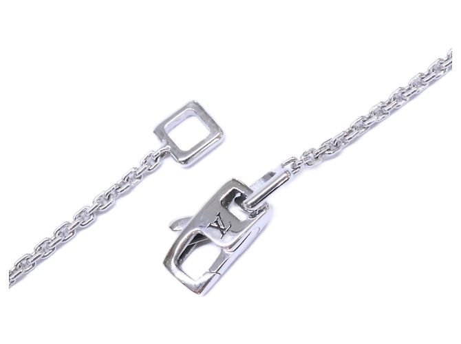 Collana Louis Vuitton in oro bianco D'oro - vista 7