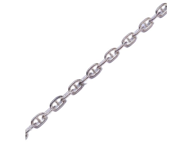 Hermès Bracciale a catena Hermes 925 Amulette Birkin Chaine d'Ancre Argento - vista 5
