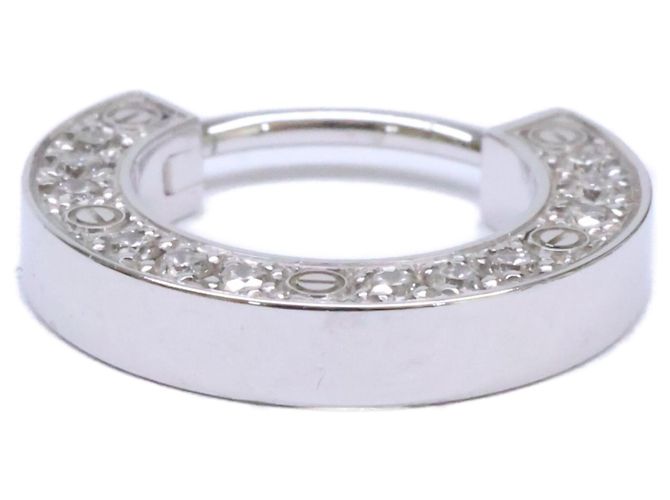 Orecchino singolo Cartier 750WG LOVE D'oro - vista 3