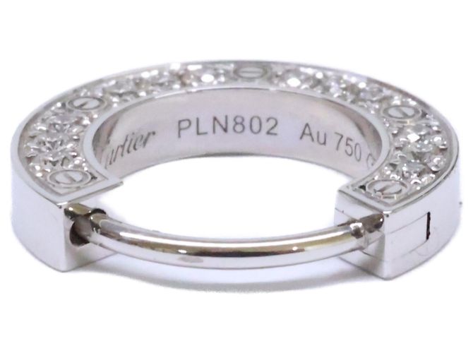 Orecchino singolo Cartier 750WG LOVE D'oro - vista 5