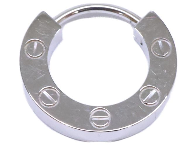 Orecchino singolo Cartier 750WG LOVE D'oro - vista 6