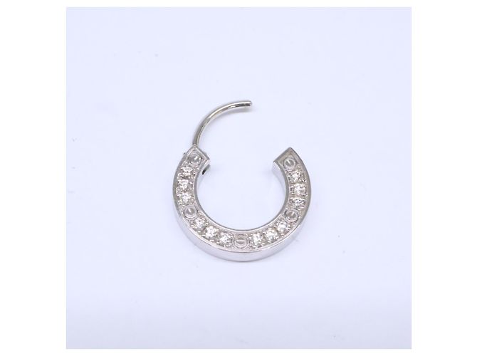 Orecchino singolo Cartier 750WG LOVE D'oro - vista 7