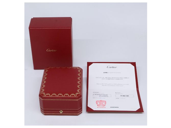 Orecchino singolo Cartier 750WG LOVE D'oro - vista 9