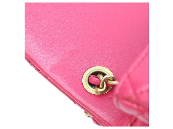 Chanel AS1786 Mini Matelassé Schultertasche Pink - Ansicht 11