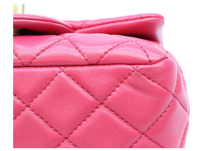 Chanel AS1786 Mini Matelassé Schultertasche Pink - Ansicht 7