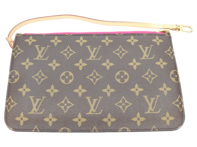 Borsa Tote Louis Vuitton Monogram Pivoine Neverfull MM Marrone - vista 11