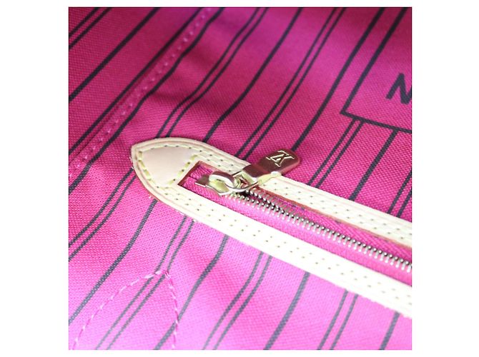 Borsa Tote Louis Vuitton Monogram Pivoine Neverfull MM Marrone - vista 15