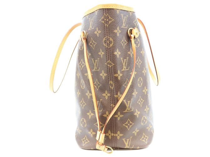 Borsa Tote Louis Vuitton Monogram Pivoine Neverfull MM Marrone - vista 2