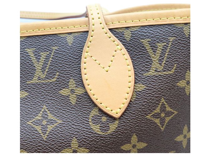 Borsa Tote Louis Vuitton Monogram Pivoine Neverfull MM Marrone - vista 7