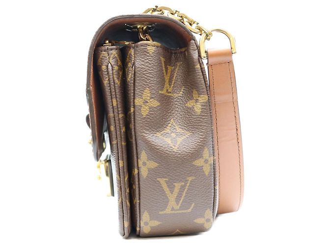 Borsa a tracolla Louis Vuitton Monogram Sac Marceau Marrone - vista 2