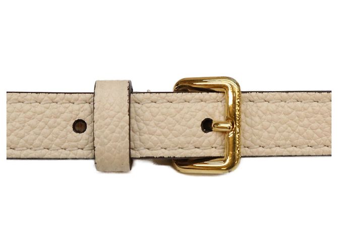 Louis Vuitton Bois de Rose Empreinte Vanity PM Schultertasche Beige - Ansicht 8