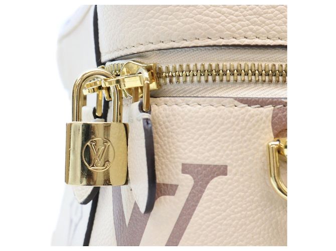 Louis Vuitton Bois de Rose Empreinte Vanity PM Schultertasche Beige - Ansicht 9