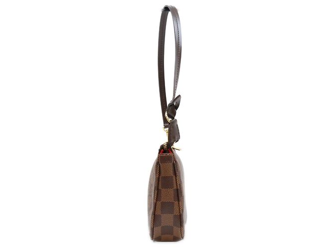 Louis Vuitton Damier Pochette Accessoires Pouch Marrone - vista 2