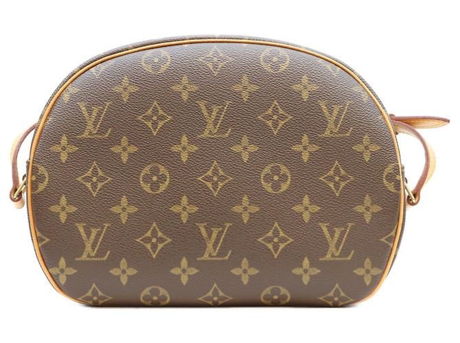 Borsa a tracolla Louis Vuitton Monogram Blois Marrone - vista 3