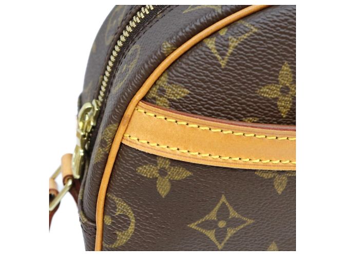 Borsa a tracolla Louis Vuitton Monogram Blois Marrone - vista 9