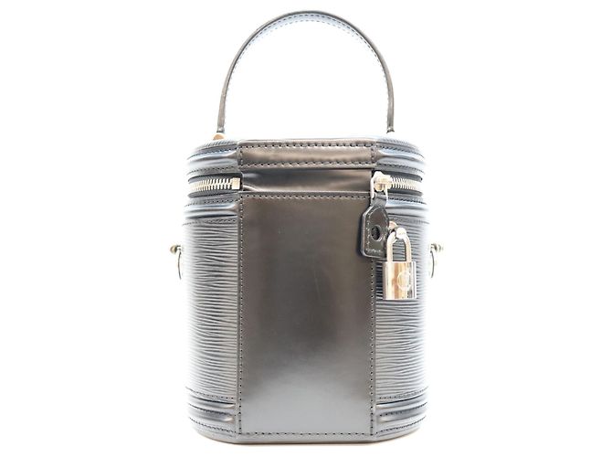 Borsa a tracolla Louis Vuitton Epi Noir Cannes Nero - vista 3
