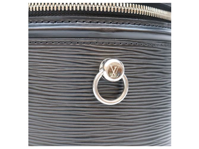 Borsa a tracolla Louis Vuitton Epi Noir Cannes Nero - vista 6