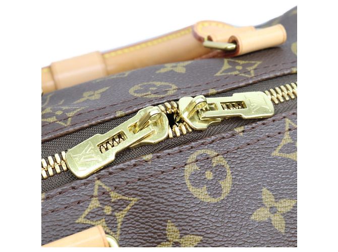Borsa Boston Louis Vuitton Keepall 45 Monogram Brown Marrone - vista 11