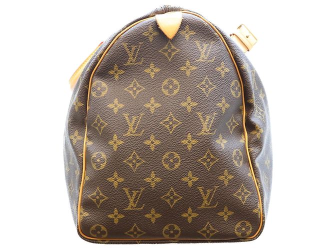 Borsa Boston Louis Vuitton Keepall 45 Monogram Brown Marrone - vista 2