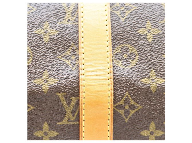 Borsa Boston Louis Vuitton Keepall 45 Monogram Brown Marrone - vista 6