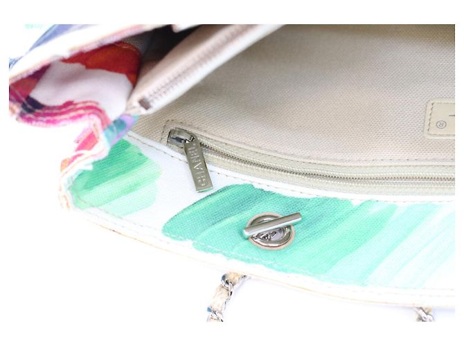 Chanel Paint Series Colorama Mini Tote Bag aus Canvas mit Kette Mehrfarben - Ansicht 10