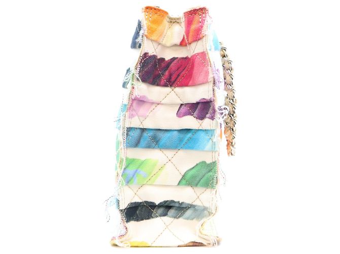 Chanel Paint Series Colorama Mini Tote Bag aus Canvas mit Kette Mehrfarben - Ansicht 2