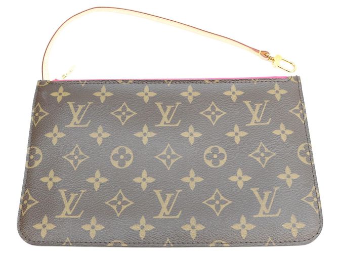 Borsa Tote Louis Vuitton Monogram Pivoine Neverfull GM Marrone - vista 10
