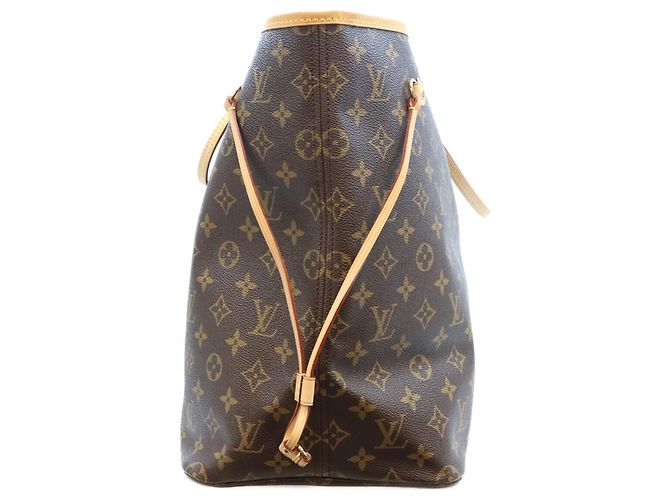 Borsa Tote Louis Vuitton Monogram Pivoine Neverfull GM Marrone - vista 2
