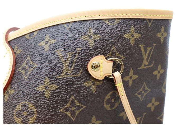 Borsa Tote Louis Vuitton Monogram Pivoine Neverfull GM Marrone - vista 6