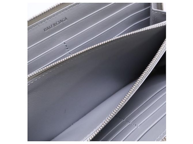 Everyday Cartera larga acolchada Balenciaga Plata - vista 8