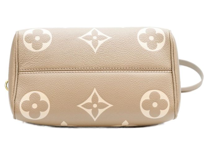 Borsa a tracolla Louis Vuitton Monogram Empreinte Speedy Bandoulière 20 Beige - vista 5